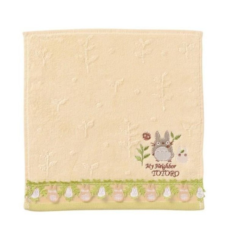 MON VOISIN TOTORO - Totoro dentelle - Mini Serviette 25x25cm