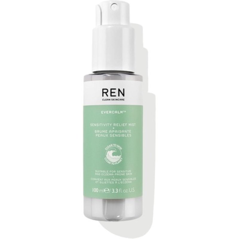 Ren Clean Skincare Evercalm Sensitivity Relief Mist 100ml Soothing Facial
