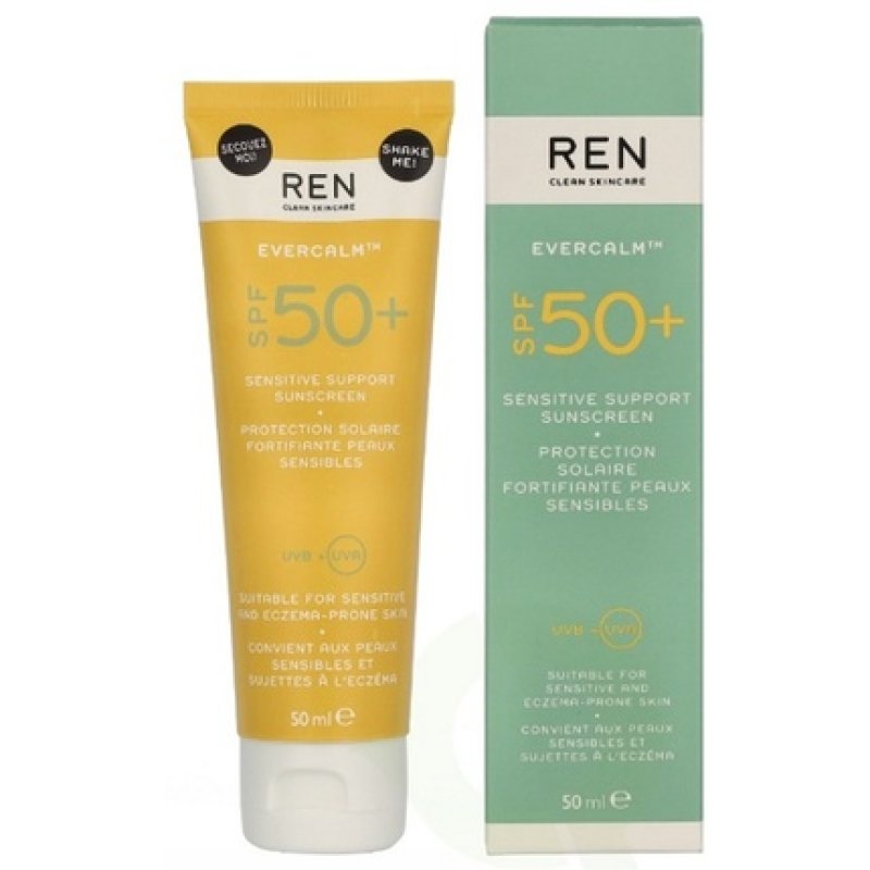 Ren Evercalm Sunscreen Sensitive Support 50ml Spf50