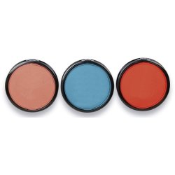 Koh-i-noor 151RO Round Pocket Mirror Coral 3 Pack Ø8.5cm
