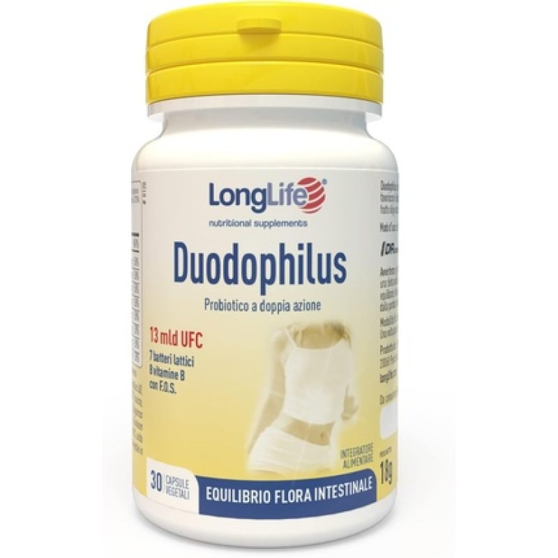 Longlife Duo Dophilus 30 Vegetarian Capsules