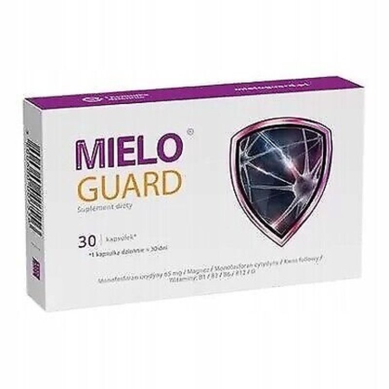 Mieloguard Vitamin B Complex D3 Nervous System 30/60/90 Capsules