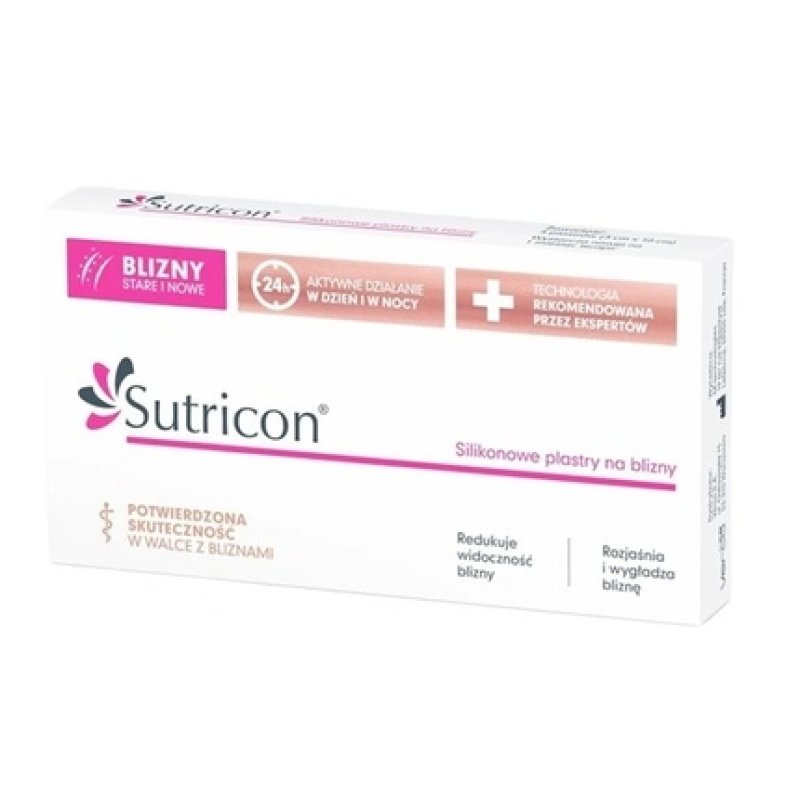 Sutricon Silicone Plasters For Scars - 3x10 Cm - Long Expiry Date