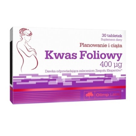 Olympus Folic Acid 400 Micrograms - 30 Tablets With Long Expiry Date