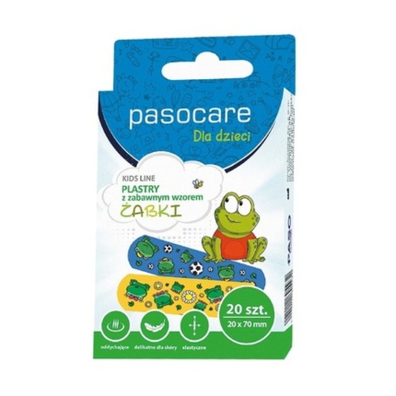 Pasocare Children's Plaster Set 20 Pcs - Stunning & Flexible