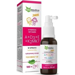 Ekamedica Junior Vitamins A D3 E K2 Mk7 Spray - 30 Ml