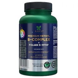 Lanco Nutritions Premium Methyl B-Complex 60 Capsules