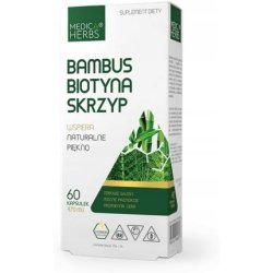 Hair Growth Skin & Nails Bamboo Biotin Horsetail Supplement for Radiant Appearance