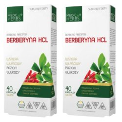 Berberine HCl Berberine Root Extract 97% 500mg - 80 Capsules