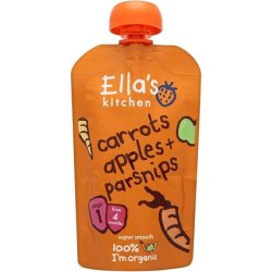 Ella's Kitchen Organic Carrot, Apple, Parsnip 120g