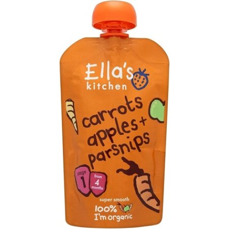 Ella's Kitchen Organic Carrot, Apple, Parsnip 120g