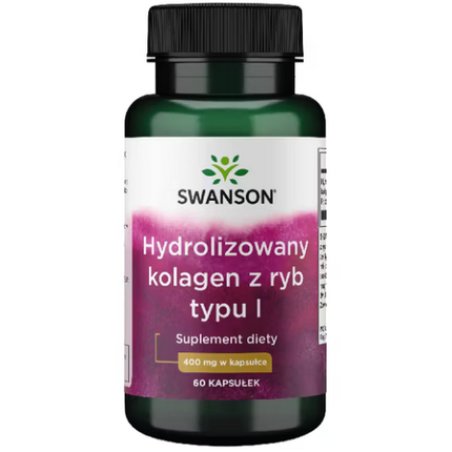 Swanson Hydrolyzed Fish Collagen Type I 60 Capsules