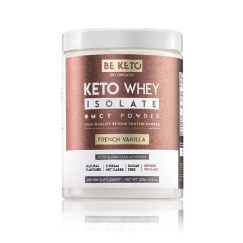 Beketo Keto Protein Isolate with MCT French Vanilla 300g
