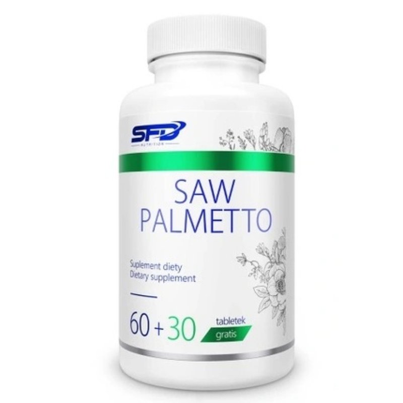 Sfd Saw Palmetto 90 Tablets - Herbal Supplement