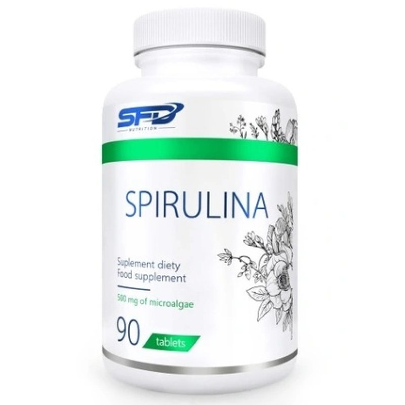 Sfd Spirulina 90 Tablets - Dietary Supplement