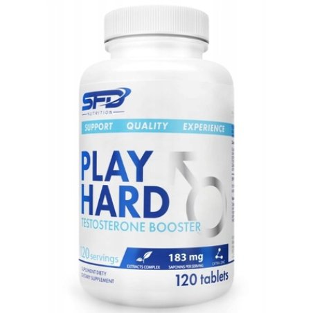 Sfd Play Hard Testosterone Booster - 120 Tablets