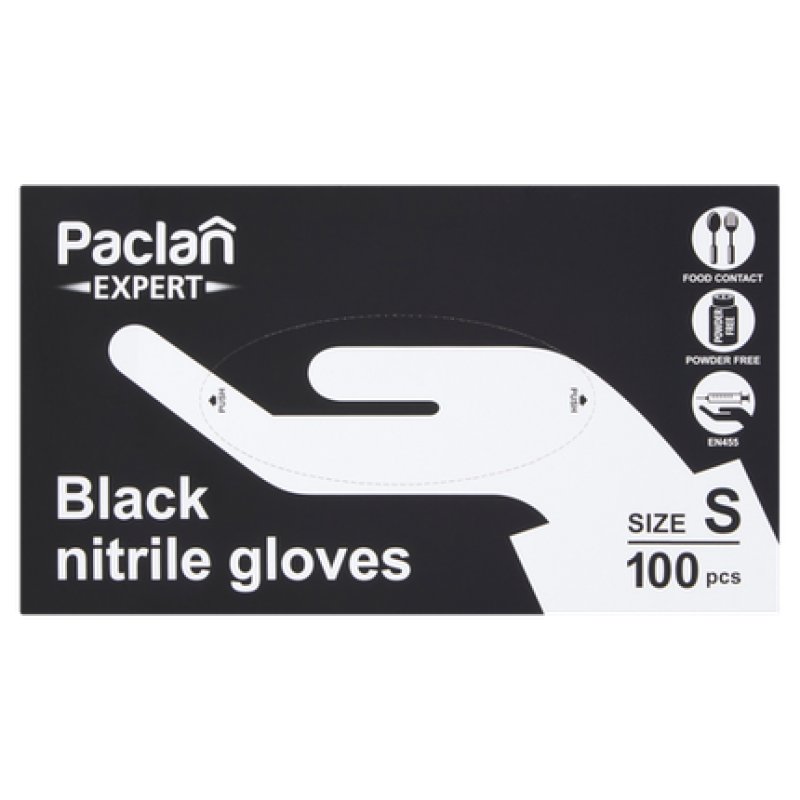 Paclan Expert Nitrile Gloves Size S