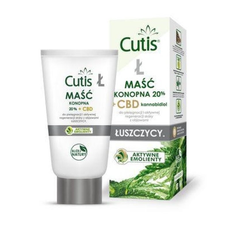 Cutis L Psoriasis Hemp Ointment 20% Cbd 120 Ml