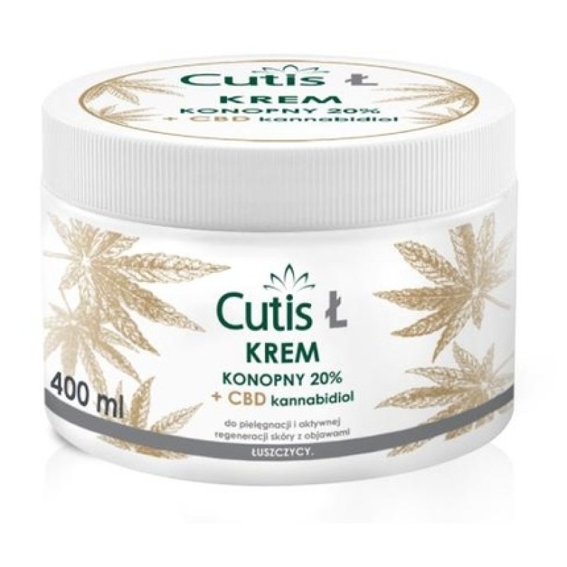 Cutis - Psoriasis Hemp Cream 20 Cbd 400 Ml - Long Term