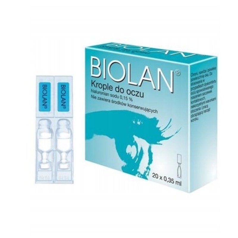 Biolan 0.15 Eye Drops - 20 Minims