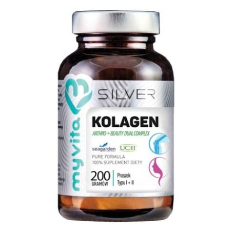 Silver Collagen Arthro Beauty Powder Type I II 200g