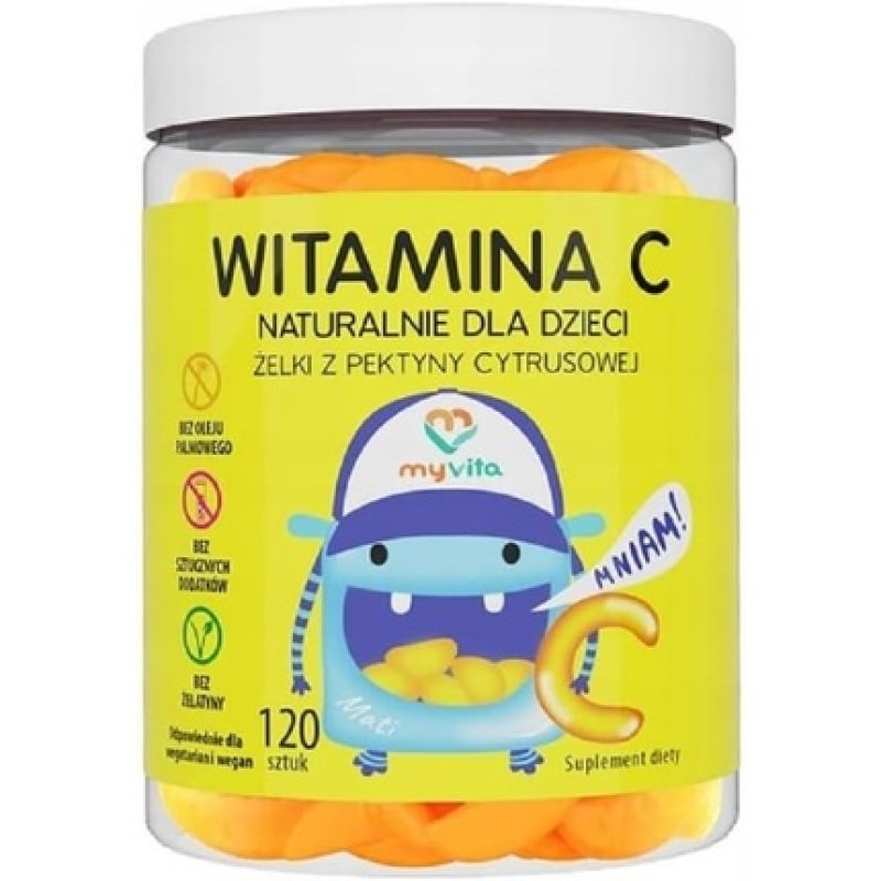 MyVita Vitamin C Immunity Support Cystrus Pectin Gels for Children