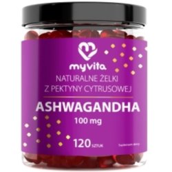 Myvita Premium Ashwagandha Softgels - 120 Capsules For Stress Relief And Immune Boost