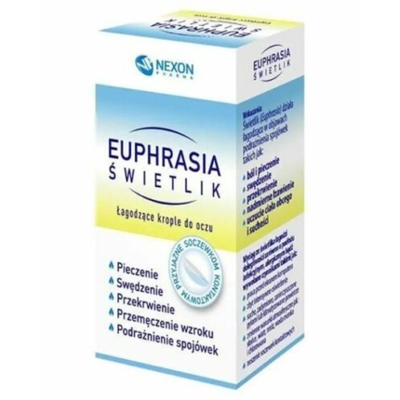 Euphrasia Firefly Soothing Eye Drops 10ml for Burning and Itching