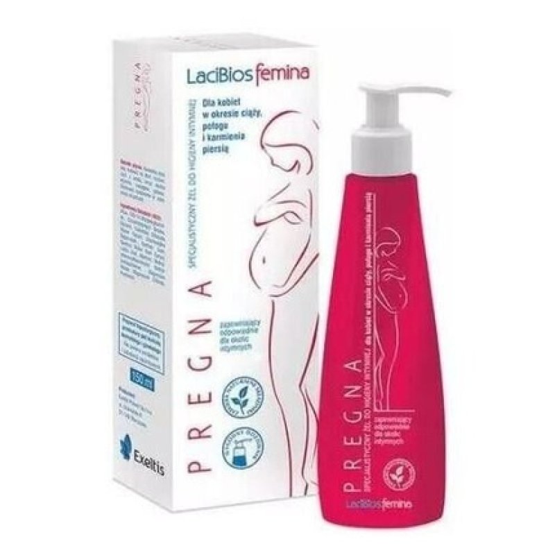 Lacibios Femina Pregna Gel for Intimate Hygiene During Pregnancy 150ml