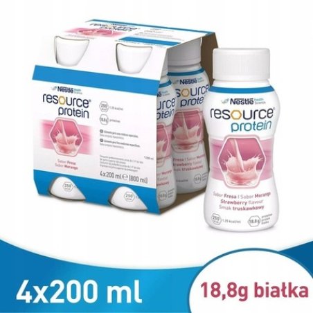 Resource Protein Truskberry Flavor 200ml - Pack of 4