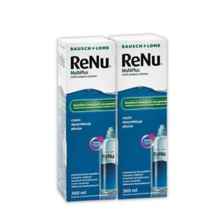 ReNu MultiPlus 360ml Bausch&Lomb Care Product Expiry 11.2025