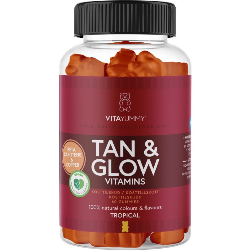 VitaYummy - Tan & Glow - Tropical - 60 pcs.