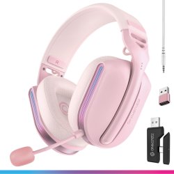Oniverse Casque Gaming Polaris - sans fil Aurora Pink (Multiplateforme)