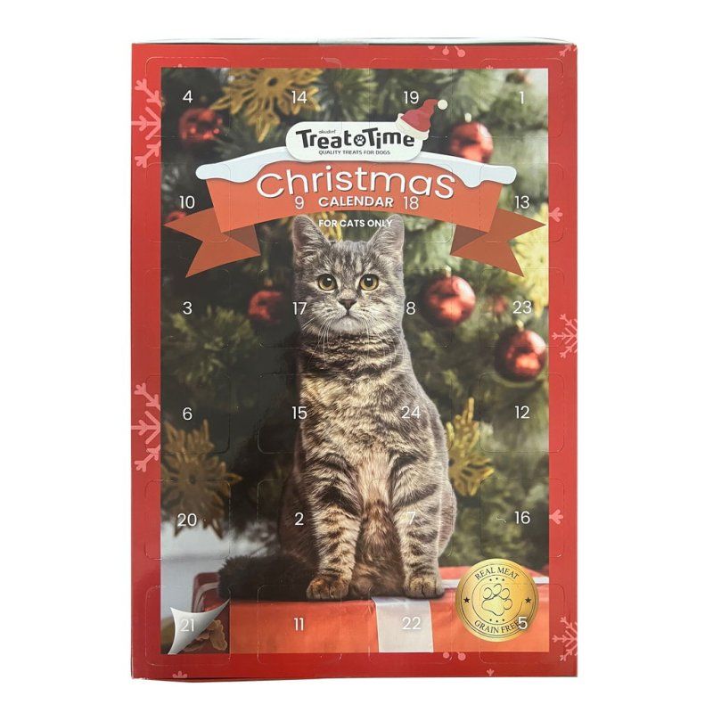 Treattime - Christmas calendar for cats - 4 variants