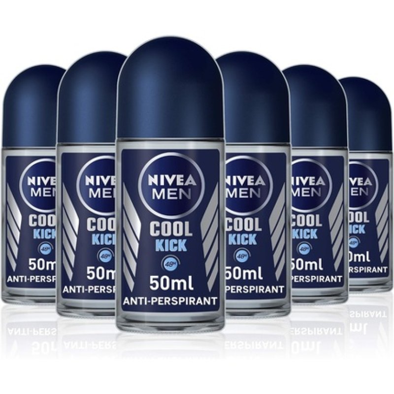 NIVEA Men Cool Kick Roll-On Deodorant Anti-Perspirant 50ml