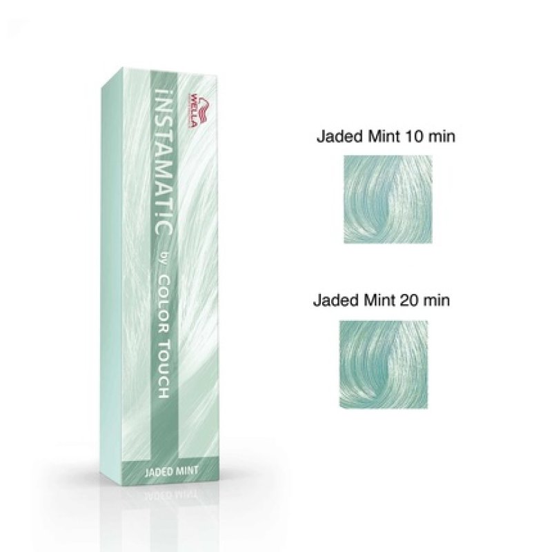 Wella Professionals Instamatic By Color Touch Ammonia-Free Demi-Permanent Hair Dye Jaded Mint 60 Ml