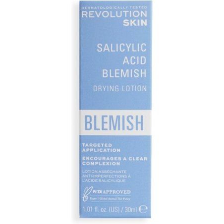 Revolution Skincare London Overnight Drying Lotion for Active Blemishes 30ml