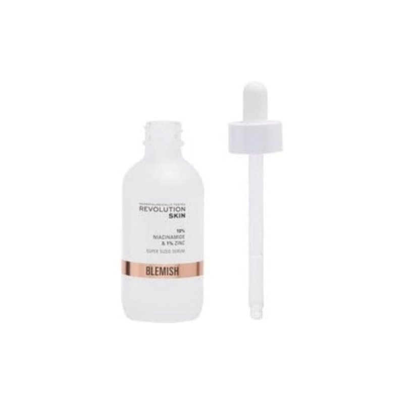 Revolution Skincare 10% Niacinamide 1% Zinc Blemish and Pore Refining Serum Super Size 60ml