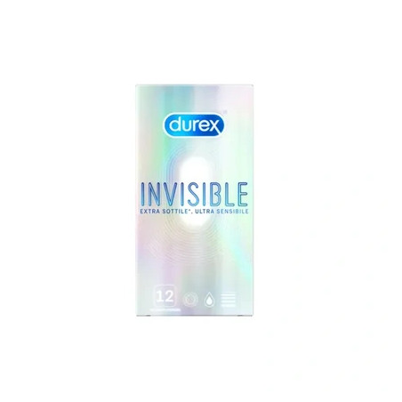 Durex Invisible Extra Thin Ultra Sensitive 12 Condoms