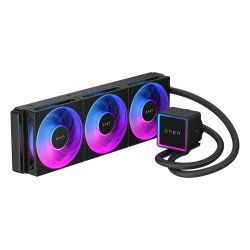 HP Système de refroidissement à éclairage aRGB OMEN 360 mm – Noir