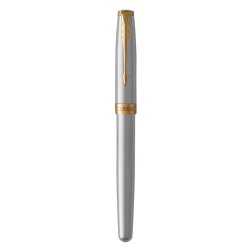 Parker Sonnet Stainless Steel GT Fountain Pen (Fine)