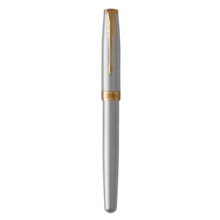 Parker Sonnet Stainless Steel GT Fountain Pen (Fine)