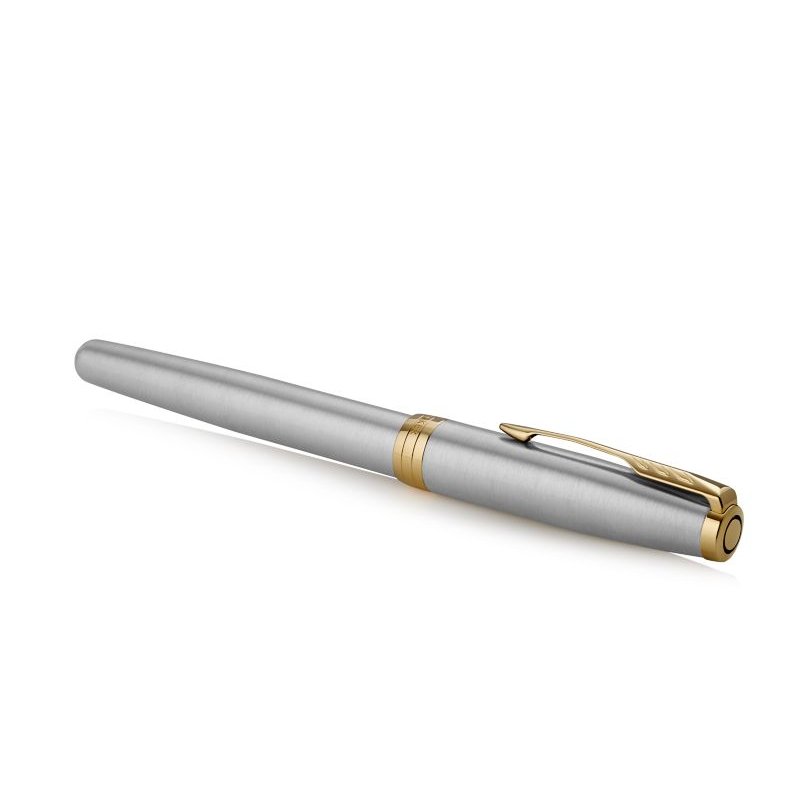 Parker Sonnet Stainless Steel GT Fountain Pen (Fine)