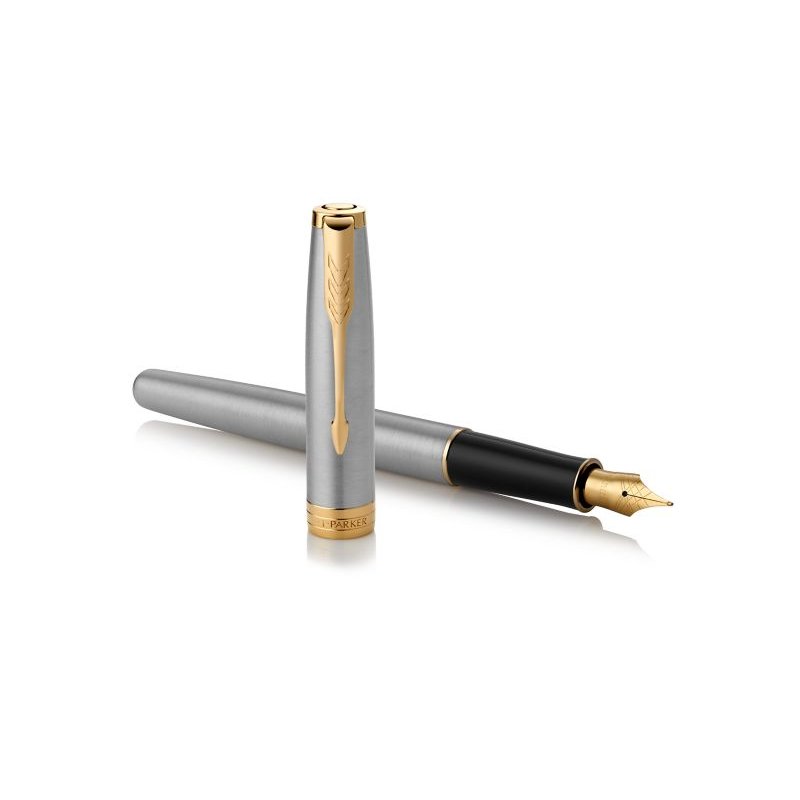 Parker 1931504 stylo-plume Noir, Or, Acier inoxydable 1 pièce(s)