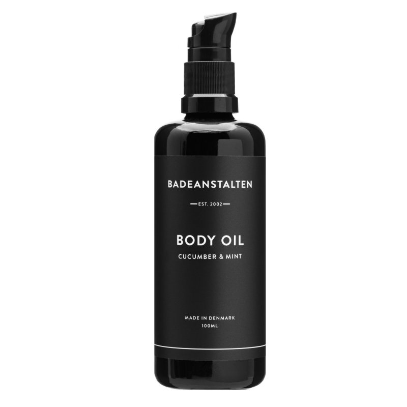 Badeanstalten - Body Oil - Cucumber and Mint - 100 ml