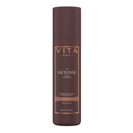 Vita Liberata Tinted Tanning Mousse Medium 200ml - New Packaging and Formula