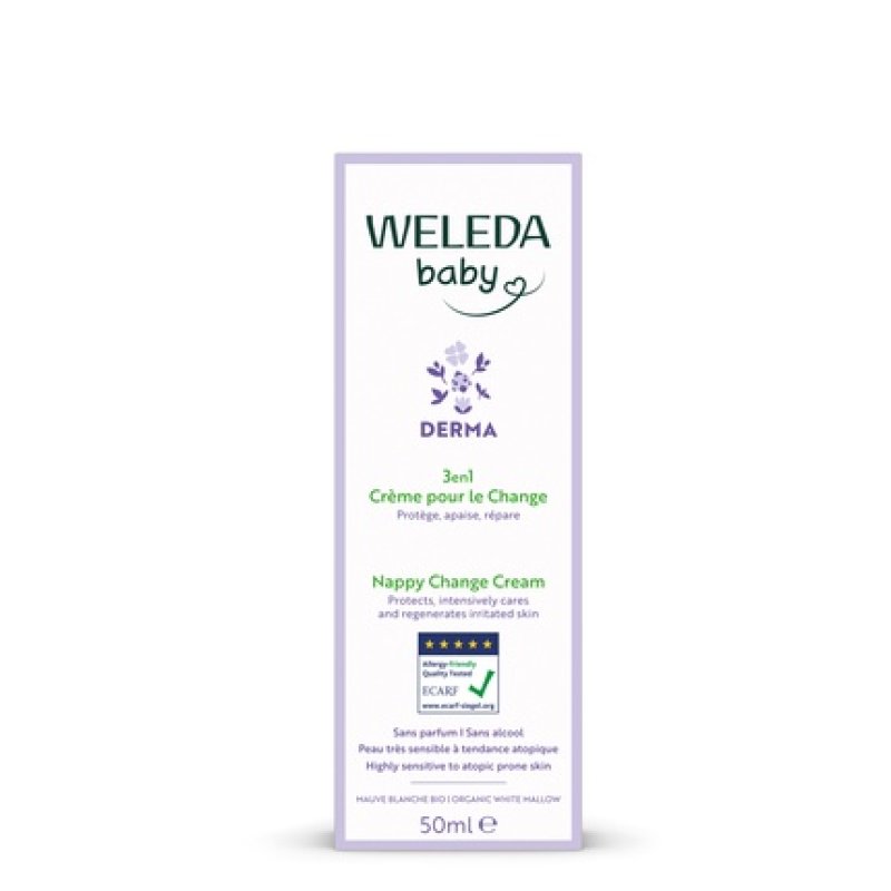 Weleda Baby Derma 3 In 1 Diaper Cream