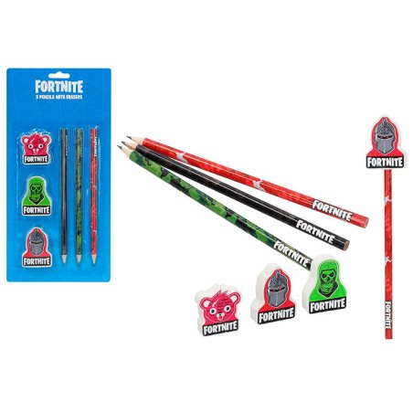 Fortnite blister 3 pencils