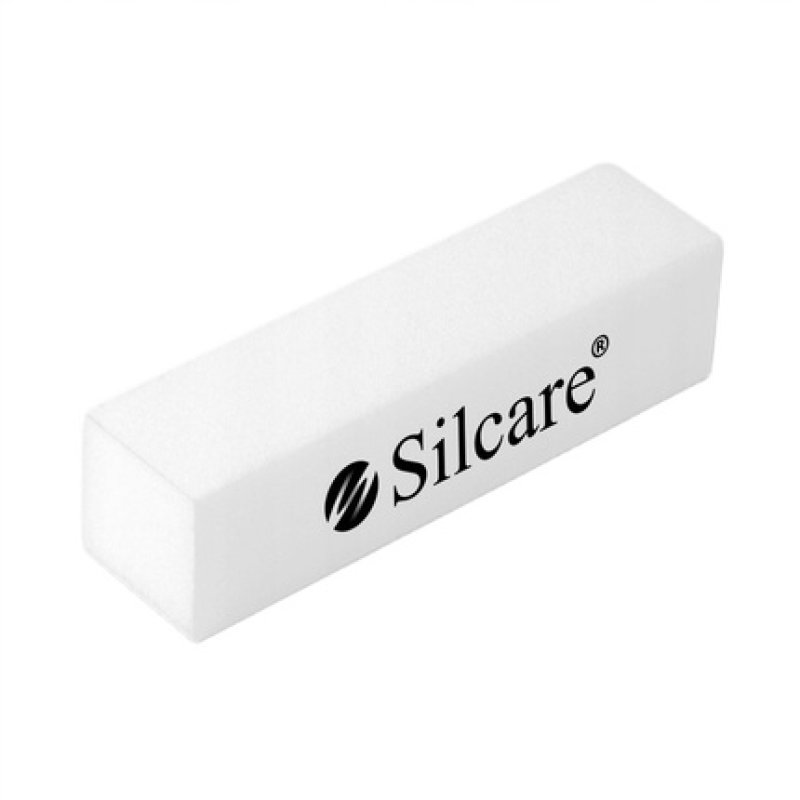 Silcare Block H04 White Buffer 100/100 - Ideal For Nail Care