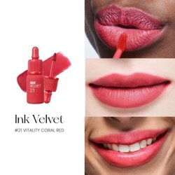 Peripera Ink The Velvet Lip Tint High Pigment Color Longwear